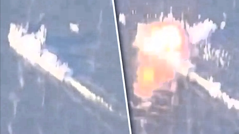 Neues Fiasko für Wladimir Putin - Ukraine zerstört weiteres russisches Kriegsschiff! Schwarzmeerflotte vor dem Kollaps! 