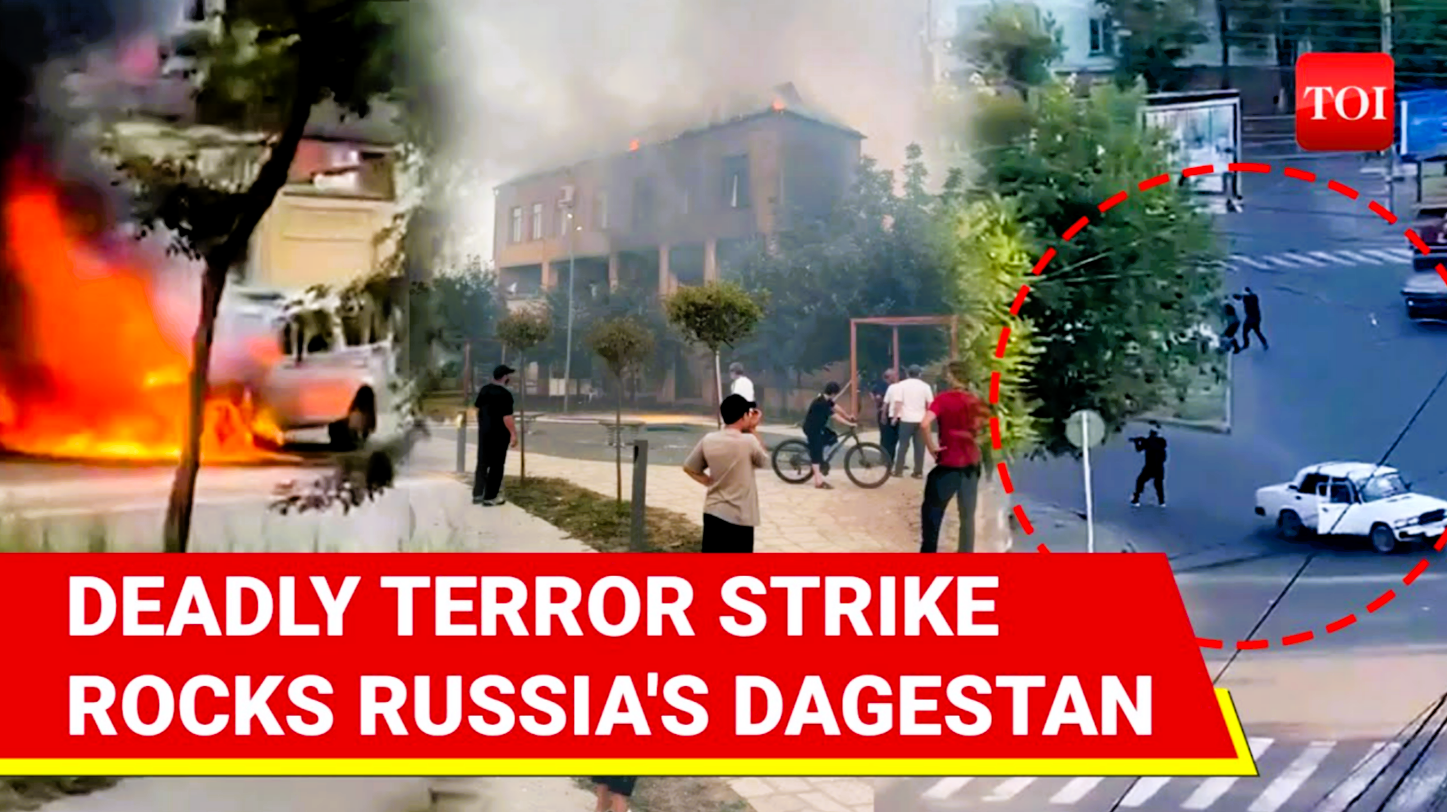 Terroranschlag in einer russischen Republik - 1 Priester, 6 Polizisten und ein Soldat getötet!