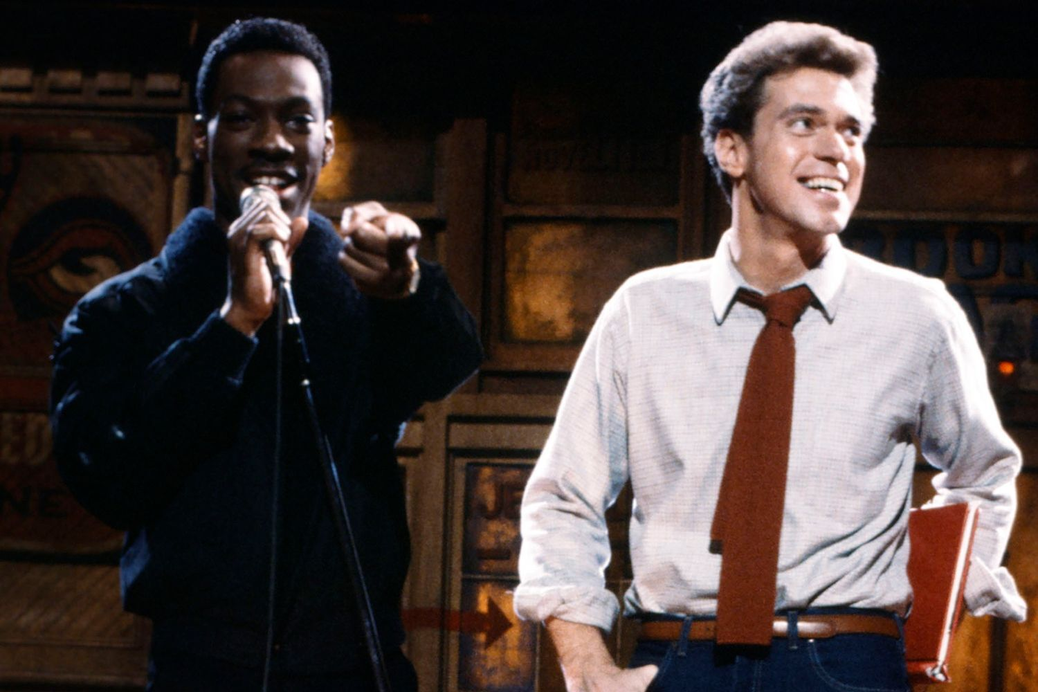 Eddie Murphy's Swagger Turned a 'Scared Silly' Joe Piscopo into SNL Gold