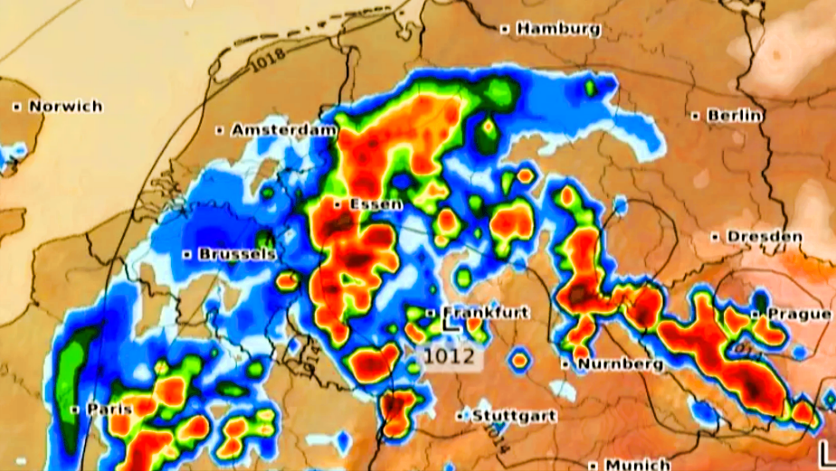 Unwetterwarnung! Wird die Hitze weggeknallt? Wetterumschwung zum Wochenanfang - hier die Vorhersage